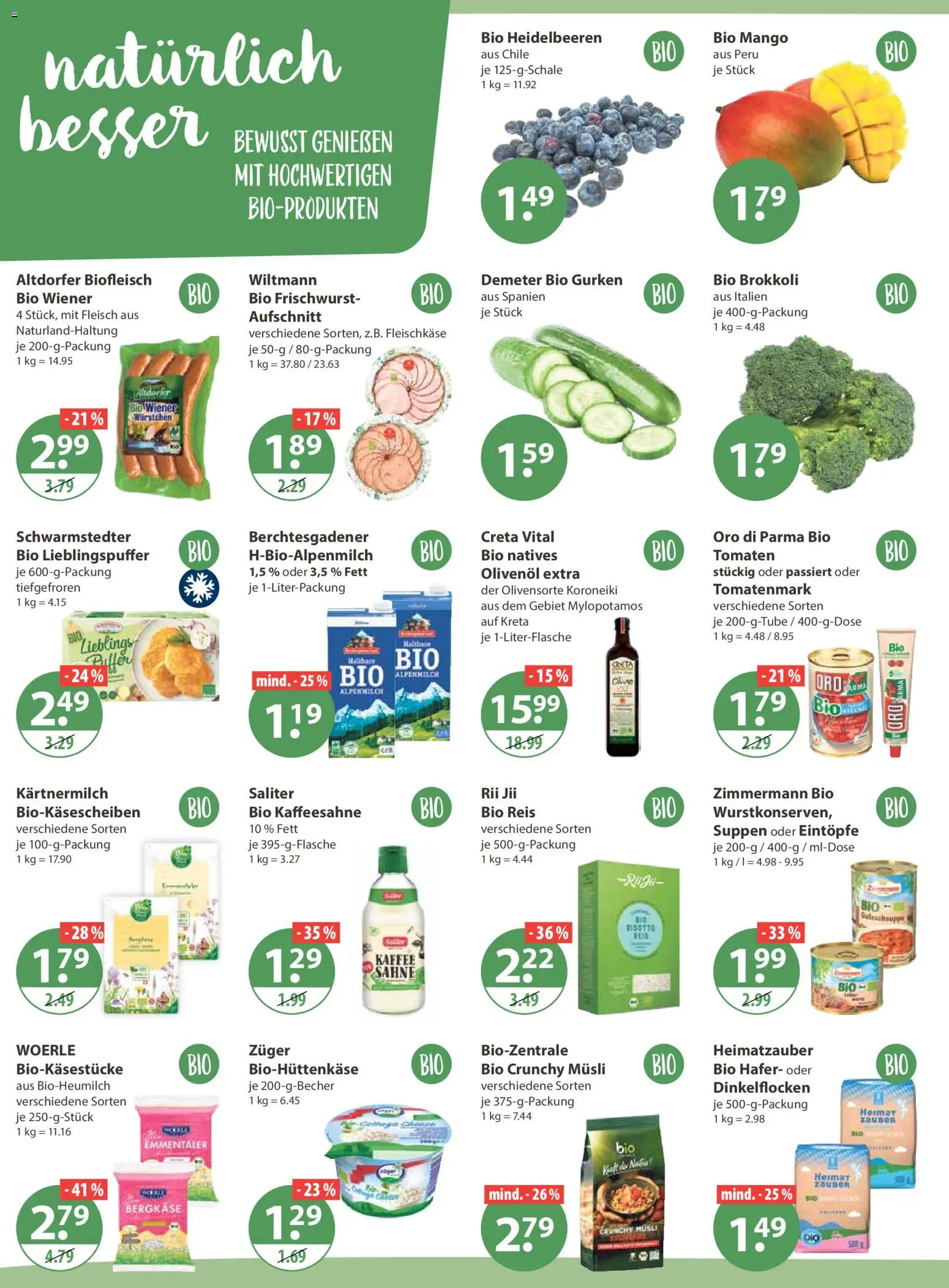 V-Markt - München – gültig ab 26.02.2026 | Seite: 12 | Produkte: Olivenol, Oro di parma, Brokkoli, Mango