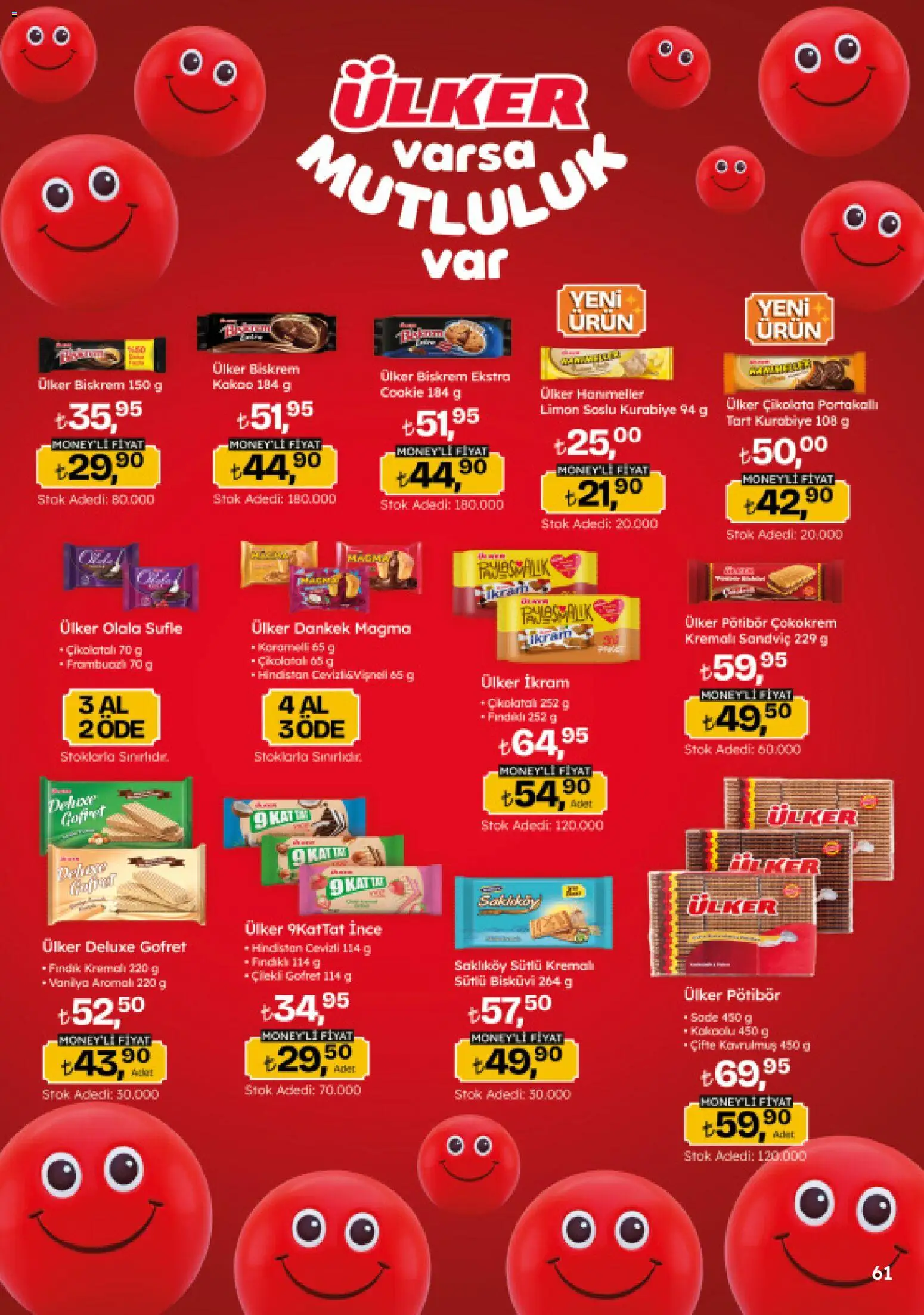 Migros Katalog - Migroskop - 16.04.2026 tarihinden itibaren geçerlidir | Sayfa: 61 | Ürünler: Çikolata, Fındık, Kurabiye, Limon