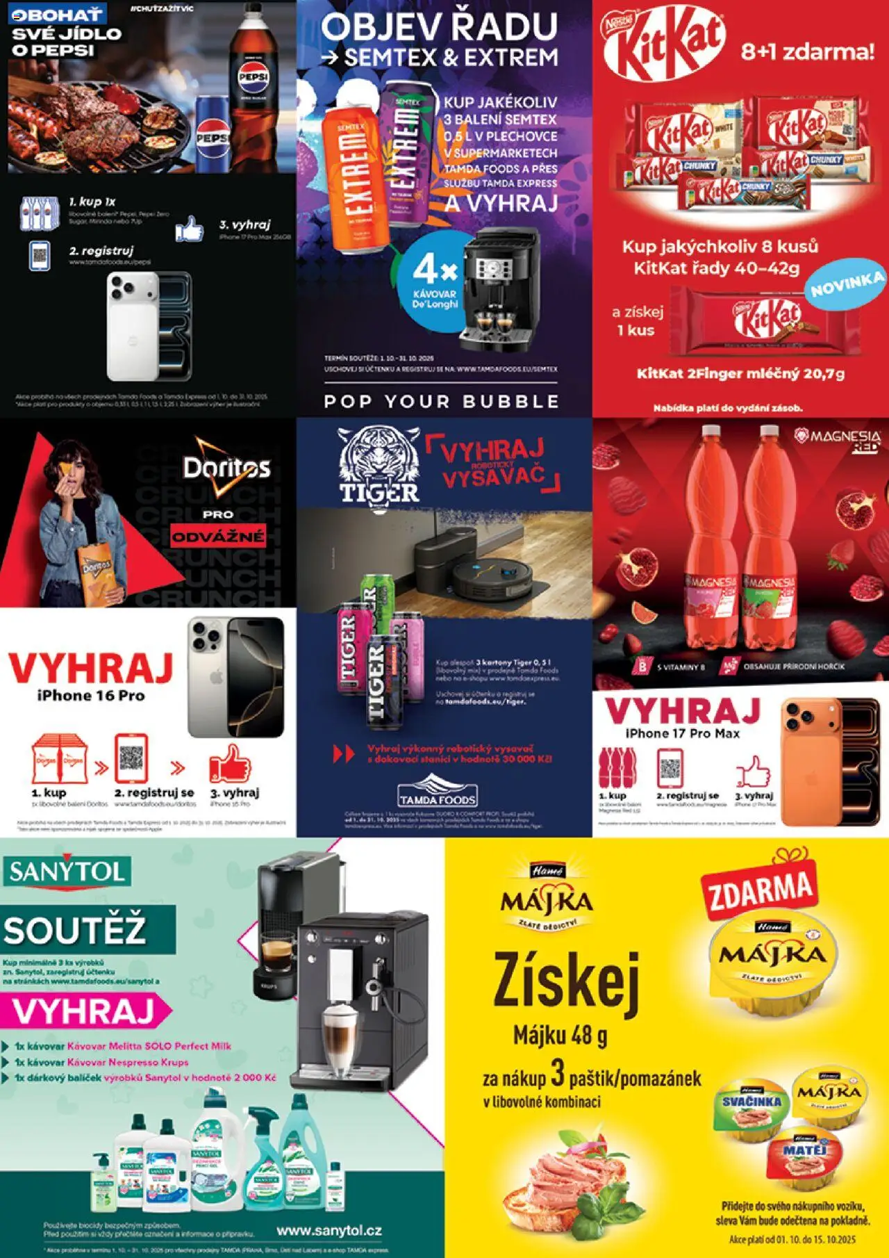 Tamda Foods leták od 08.10.2025 | Strana: 26 | Produkty: Iphone, Kávovar, Vysavač, Semtex