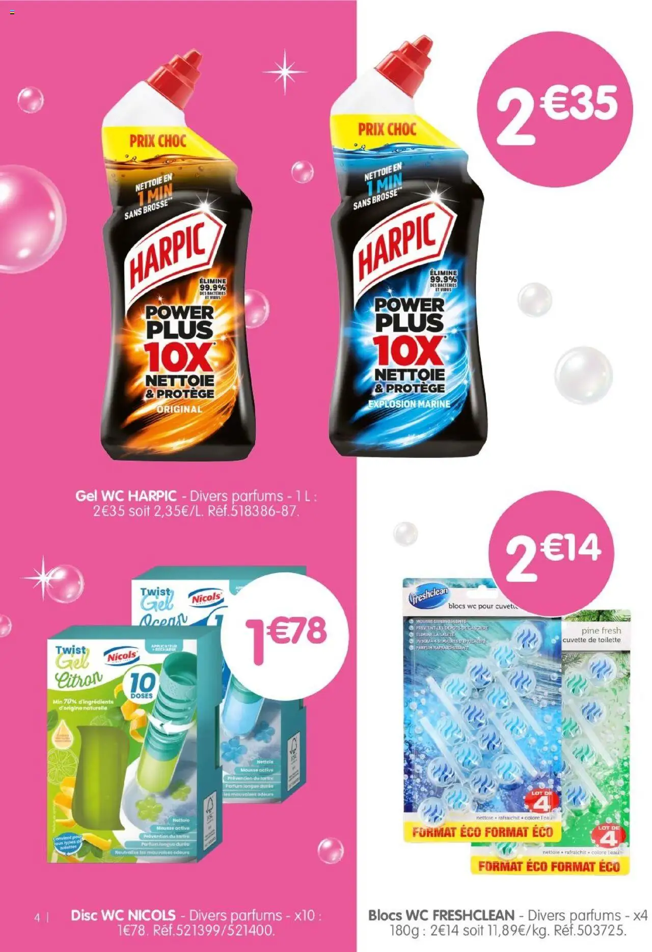  | Page: 4 | Produits: Citron, Parfum, Mousse, Brosse