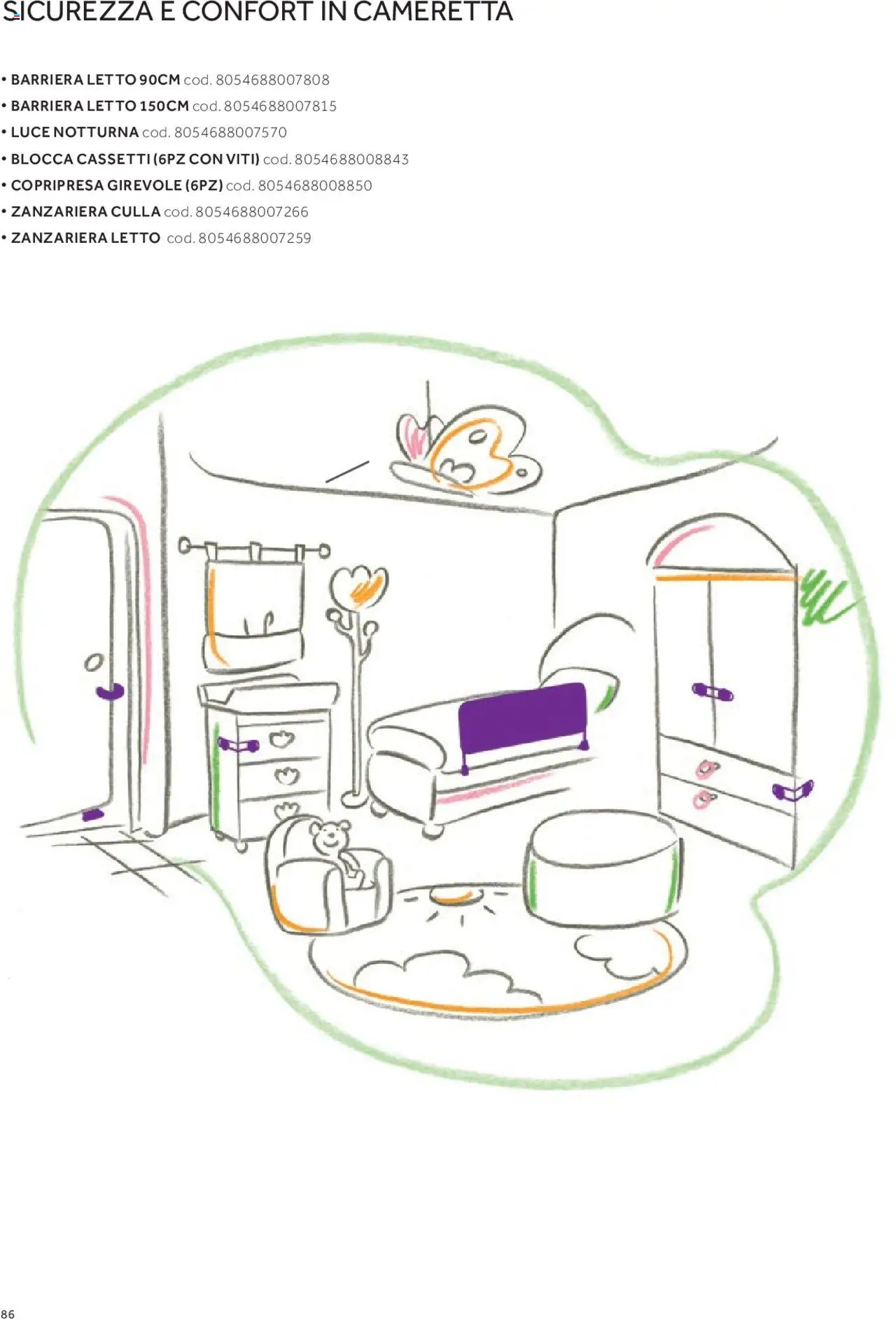 Volantino Prenatal del 01.01.2025 | Pagina: 79 | Prodotti: Zanzariera, Culla, Letto