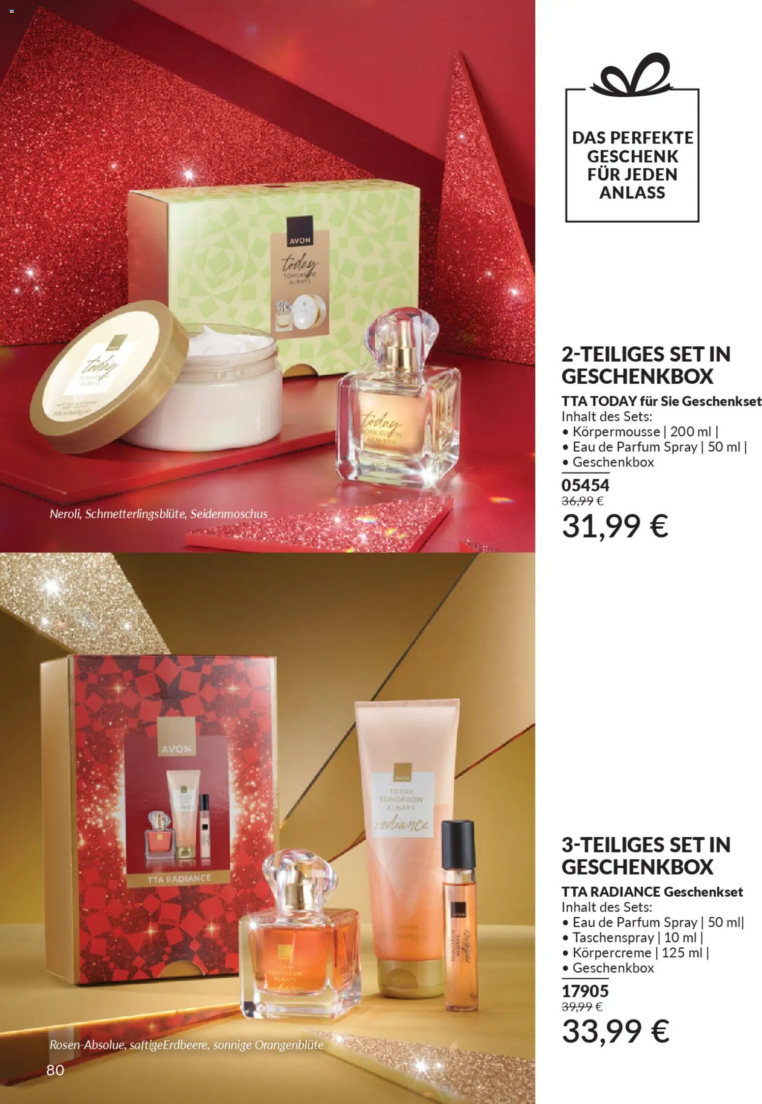 AVON Katalog Januar 2026 – gültig ab 01.01.2026 | Seite: 82 | Produkte: Parfüm, Körpercreme, Eau de Parfum