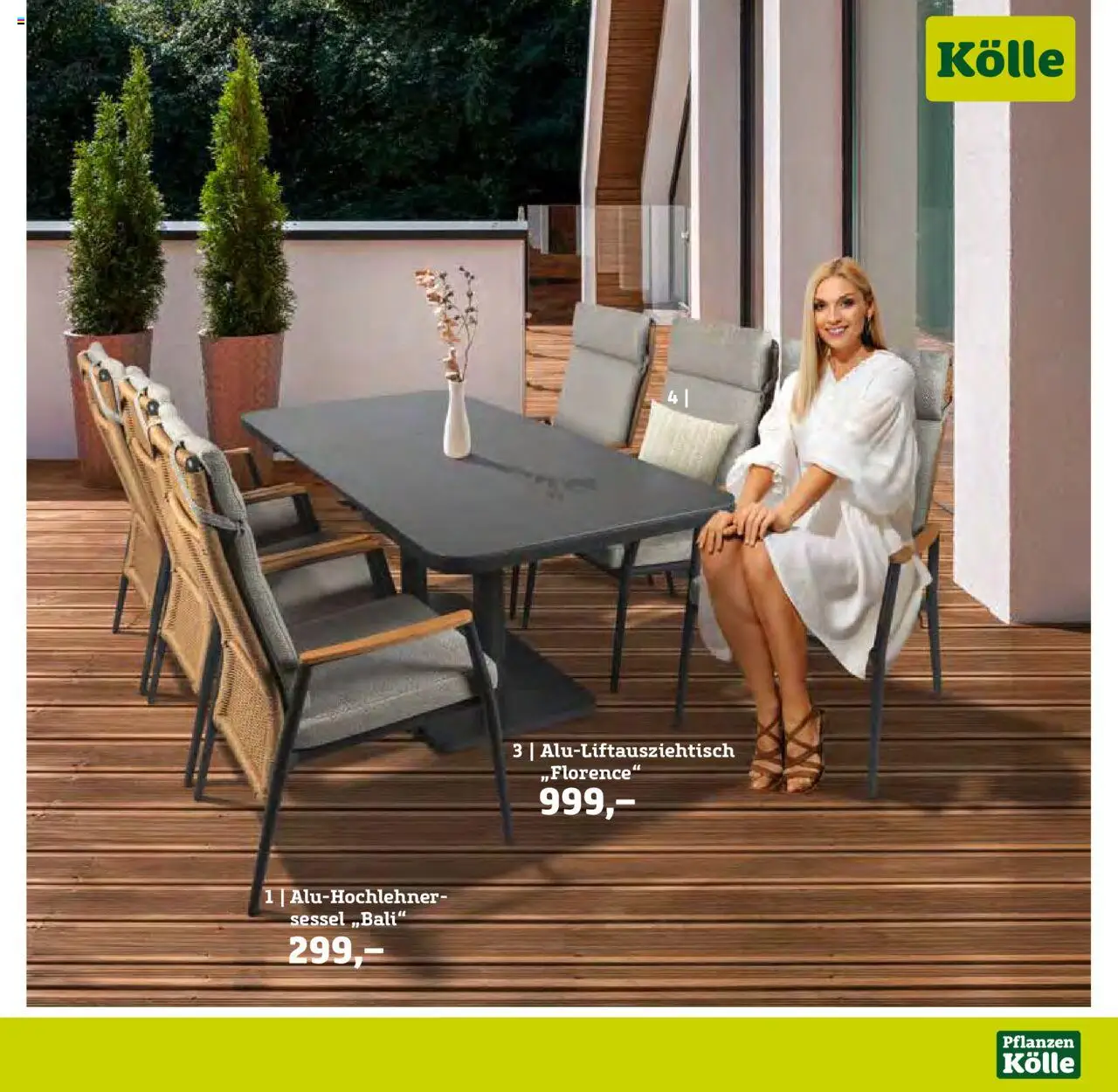Pflanzen-Kölle Gartenmöbel Katalog 2025 – gültig ab 22.01.2025 | Seite: 5 | Produkte: Sessel