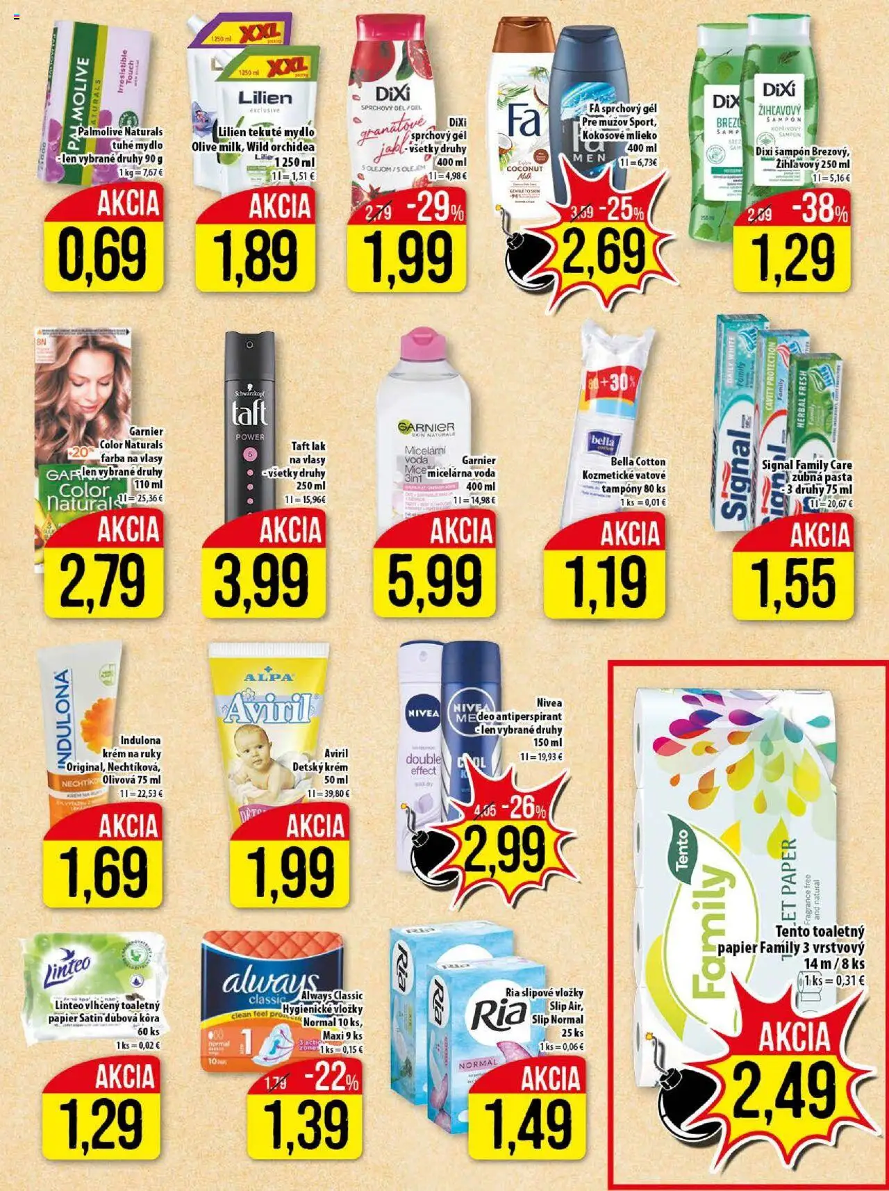Nové Klas akcie – leták je platný od 08.09.2025 | Strana: 22 | Produkty: Mlieko, Kokosové mlieko, Farba na vlasy, Antiperspirant