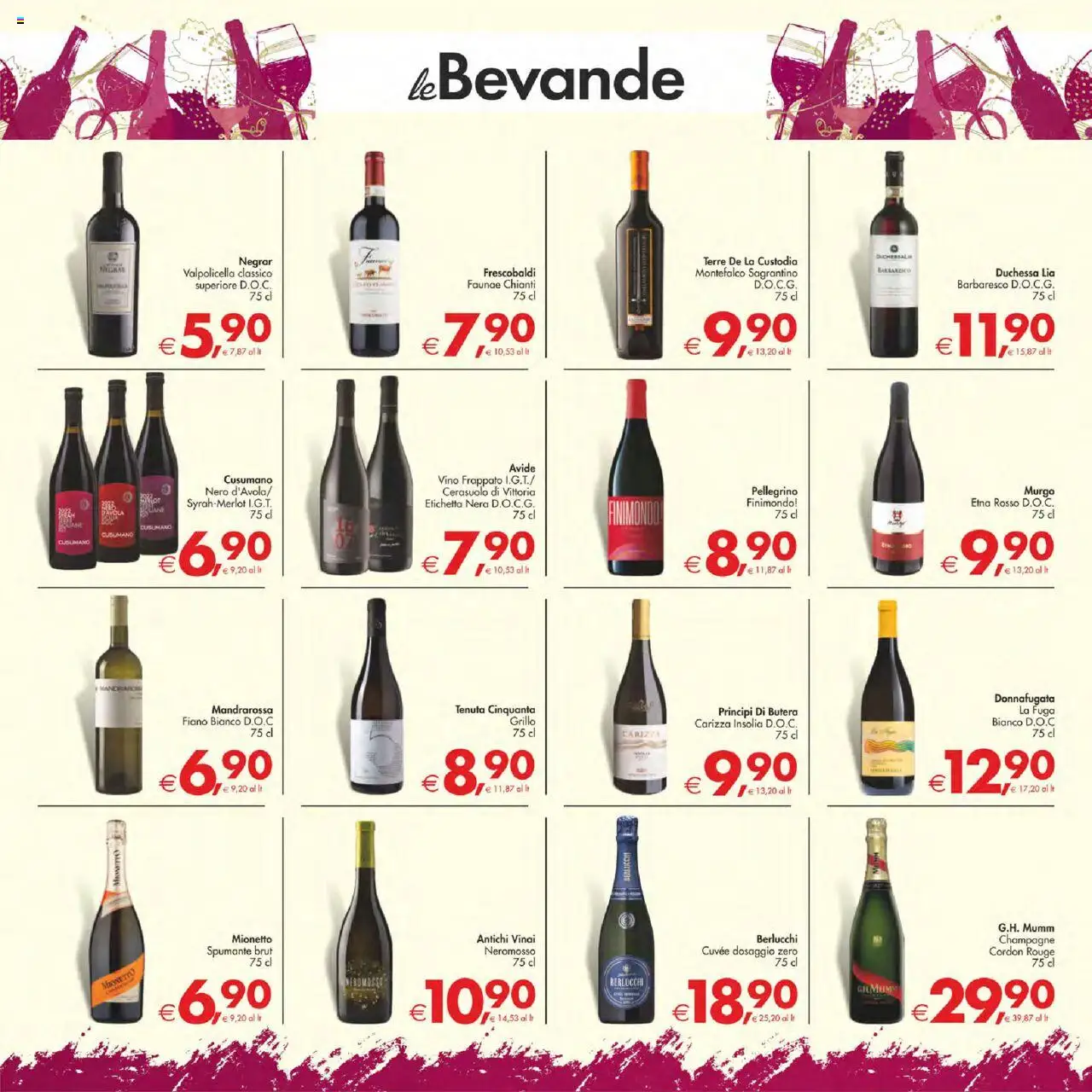 Volantino Decò del 02.09.2025 | Pagina: 8 | Prodotti: Vino, Spumante, Champagne