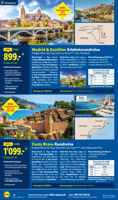 Lidl Aktionen Reisen Februar ab 28.01.2026 gültig | Seite: 14 | Produkte: Uhr, Klimaanlage