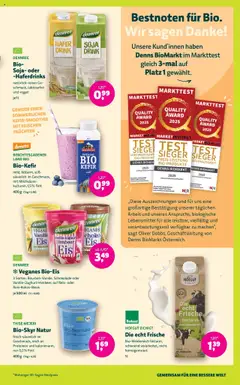 Denns BioMarkt Angebote gültig ab 13.08.2025 | Seite: 3 | Produkte: Libacomb, Joghurt, Schokolade, Reis