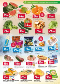 Náhled letáku Trefa leták od 18.03.2026 | Strana: 3 | Produkty: Chléb, Pomeranče, Brokolice, Kuře