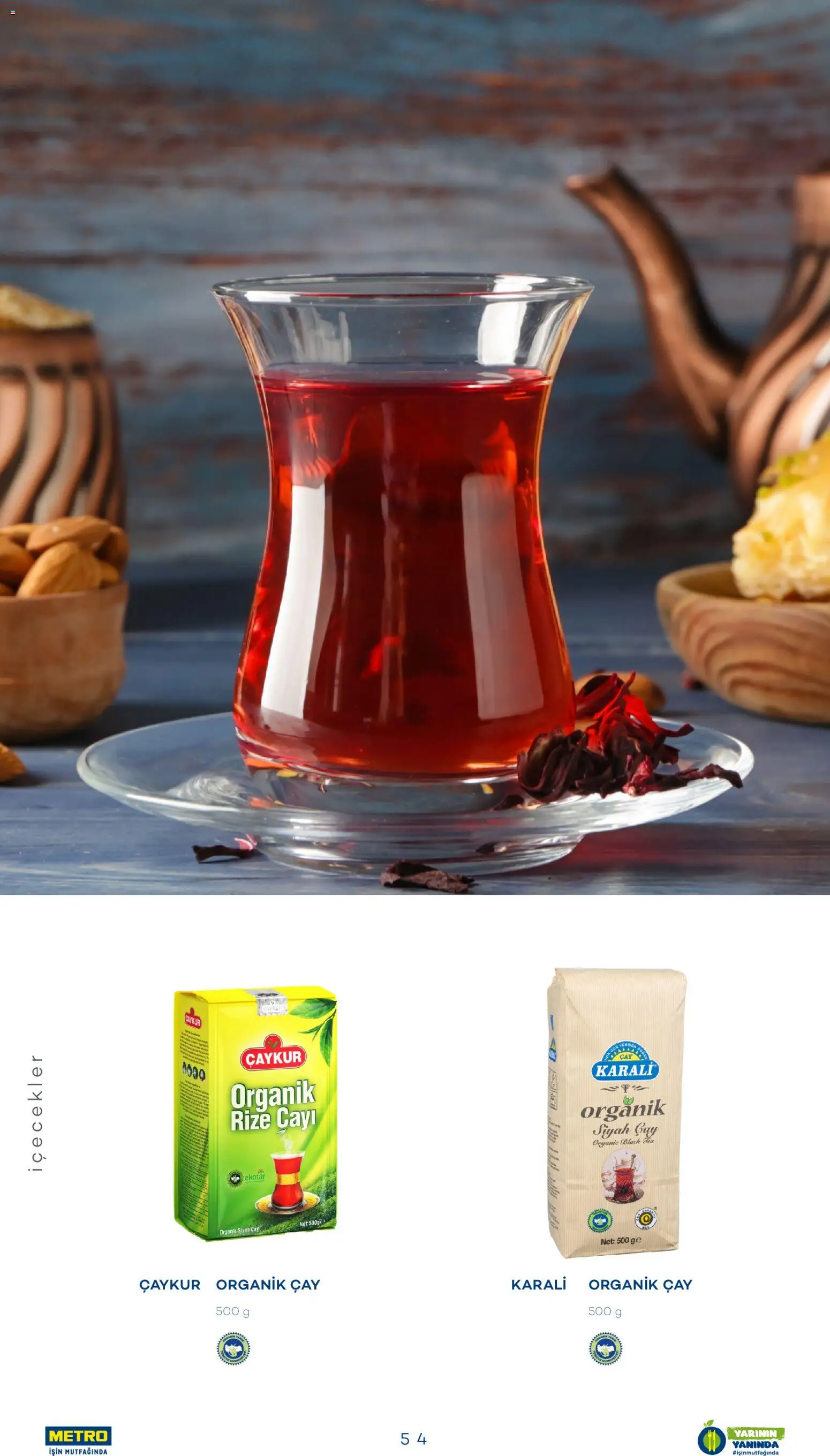 Metro - Sürdürülebilir Ürünler Kataloğu - 28.07.2025 tarihinden itibaren geçerlidir | Sayfa: 54 | Ürünler: Çay