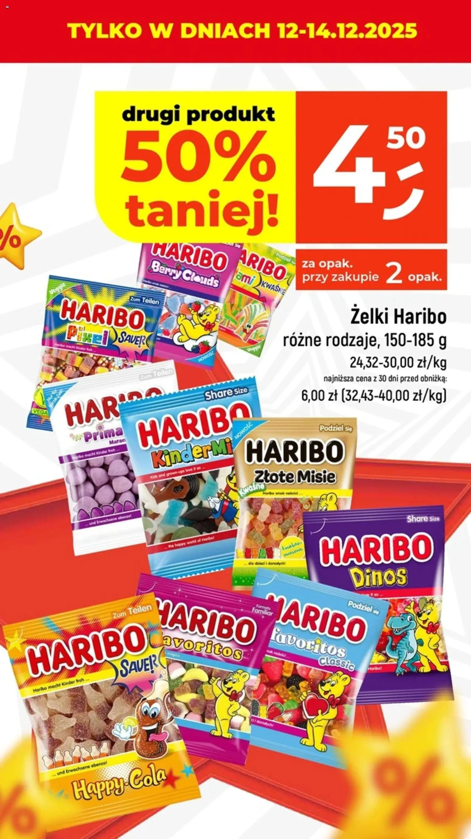 Dealz Gazetka - Jeszcze tańsze święta od 15.12.2025 | Strona: 7 | Produkty: Żelki haribo, Żelki