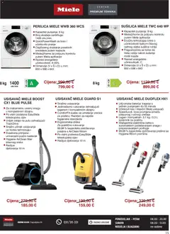 Centar Tehnike Katalog - Pregled kataloga iz trgovine Centar Tehnike, vrijedi od 13.04.2026 | Stranica: 15 | Proizvodi: Usisavač, Baterija, Četka, Sušilica