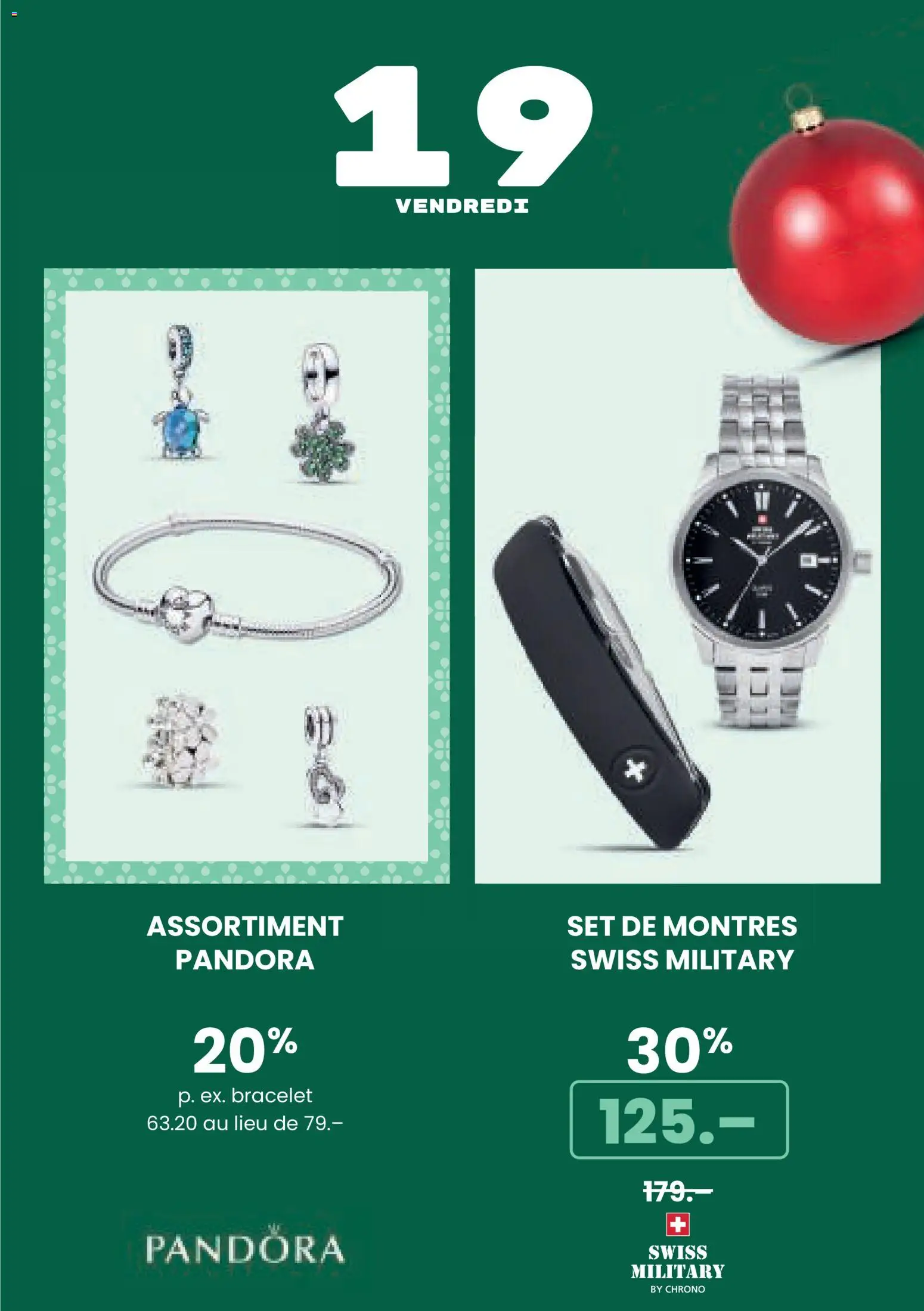 Manor Aktionen Calendrier de L'Avent – gültig ab 01.12.2025 | Seite: 21