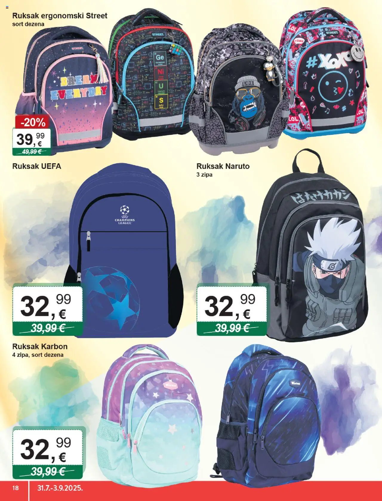 KTC katalog | vrijedi od 31.07.2025 | Stranica: 18 | Proizvodi: Ruksak