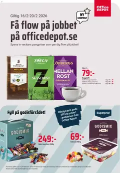 Office Depot - erbjudanden - Förhandsvisning av reklamblad från butik Office Depot aktuell från 16.02.2026