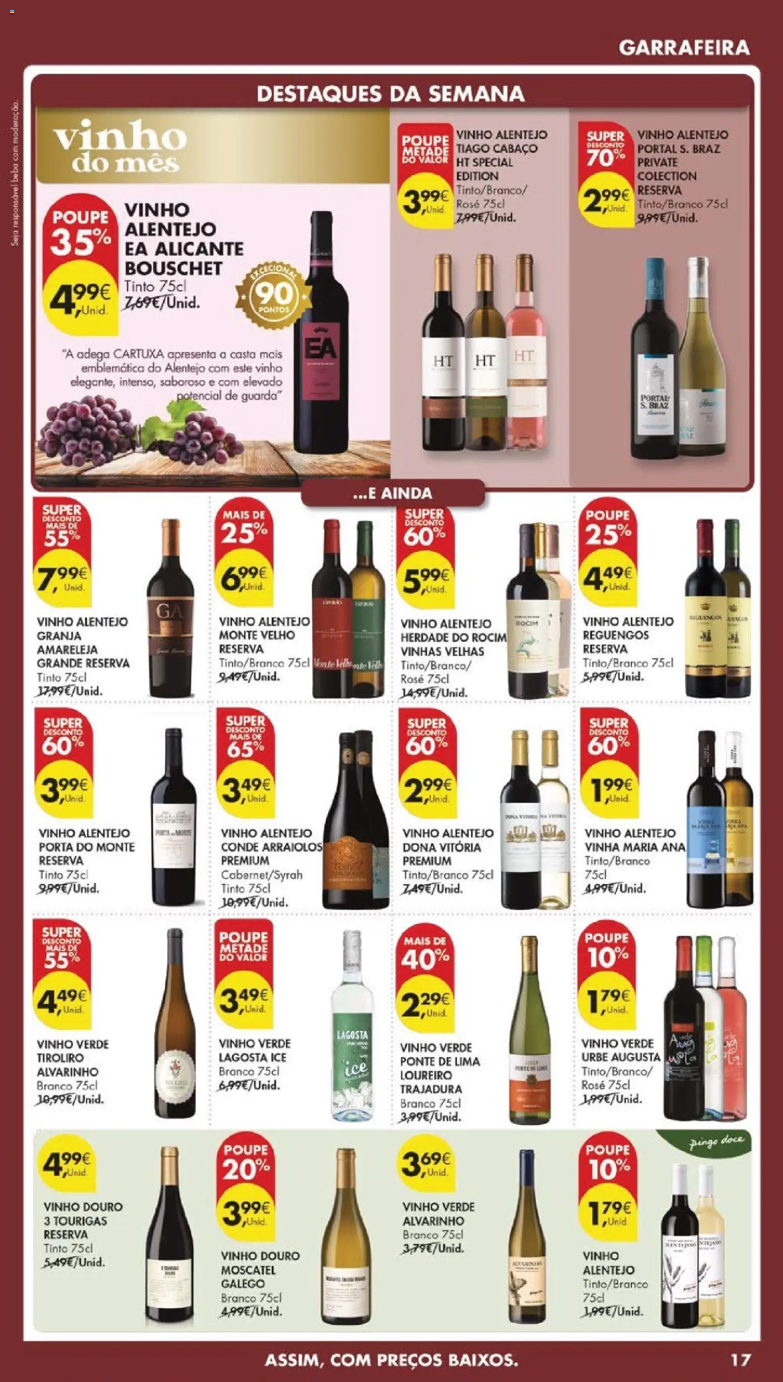 Pingo Doce folheto │ válido de 21.04.2026 | Página: 19 | Produtos: Porta, Lagosta, Vinho