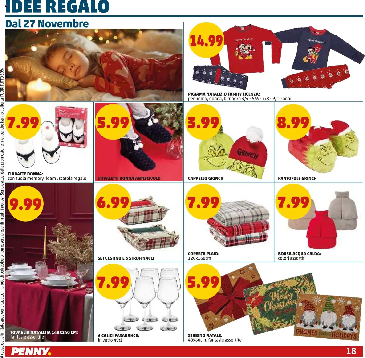 Volantino PENNY del 20.11.2025 | Pagina: 18 | Prodotti: Cappello, Scatola, Cestino, Zerbino