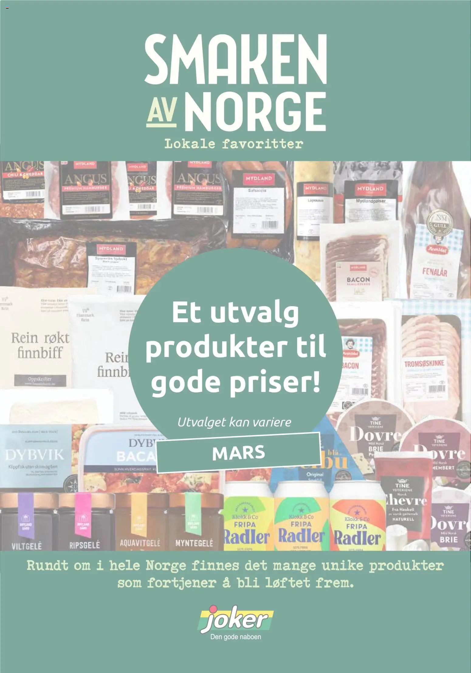 Nye » Joker kundeavis « er nå online. Se alle Apriltilbud på mobilen og spar! | Norway