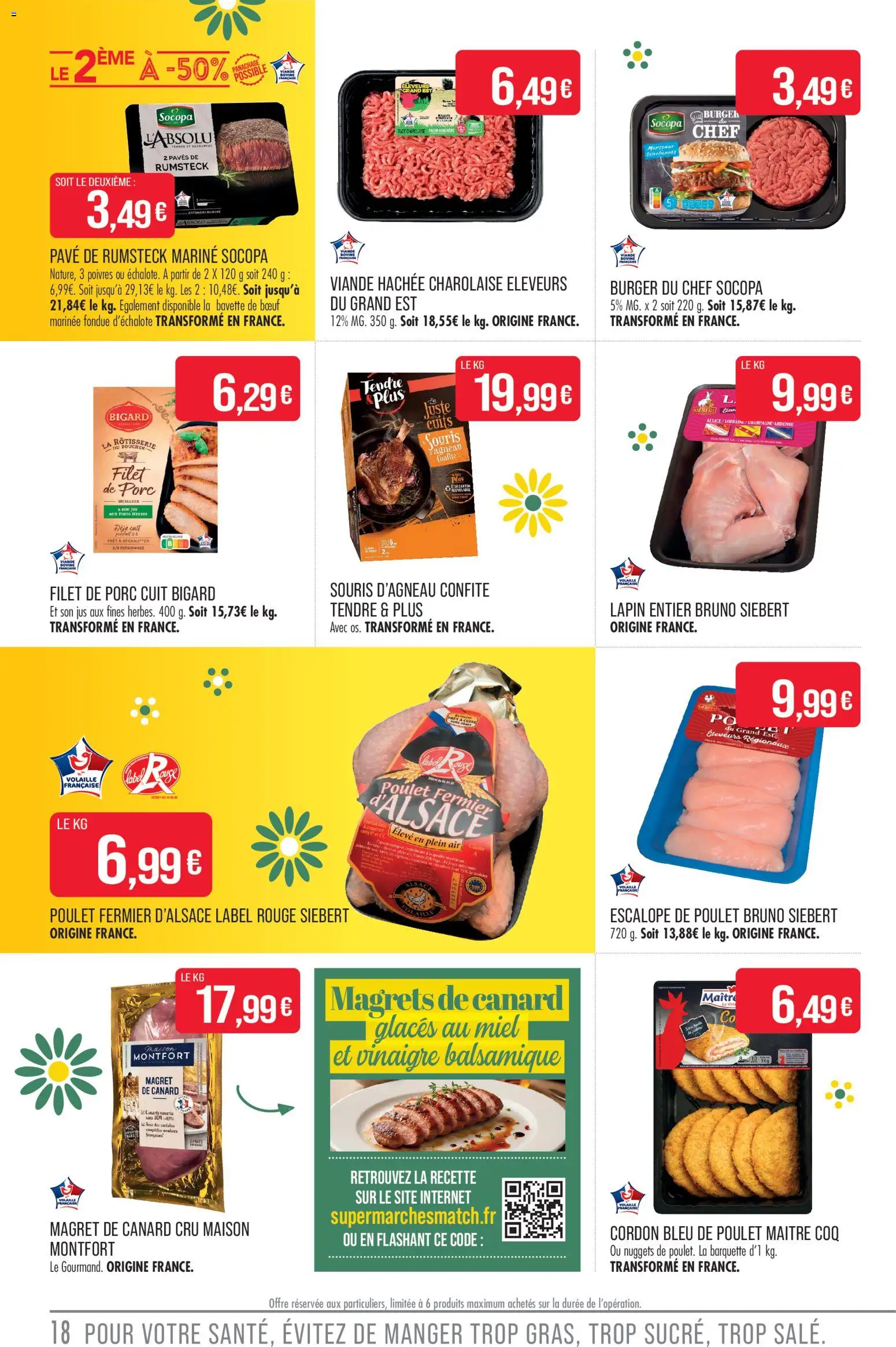 {H1} | Page: 18 | Produits: Souris, Lapin, Vinaigre, Magrets de canard