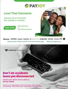 Vodacom specials catalogue – valid from 06.02.2026 | Page: 3 | Products: Cover, Camera