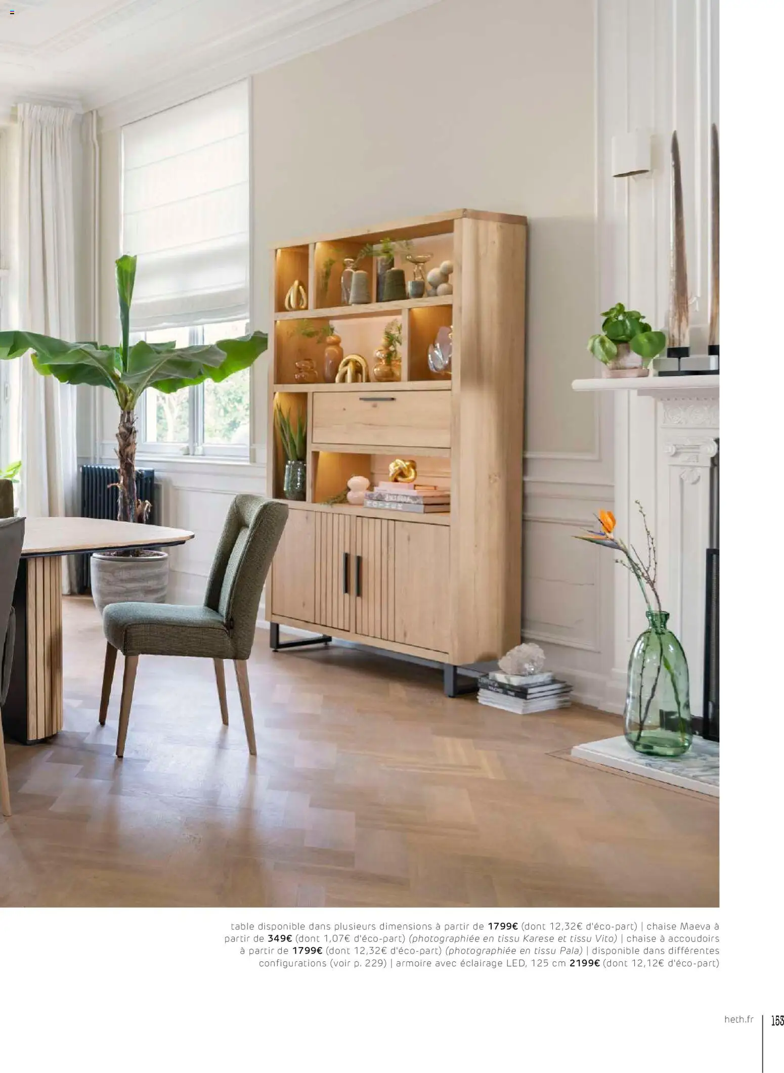 {H1} | Page: 153 | Produits: Armoire, Table, Chaise