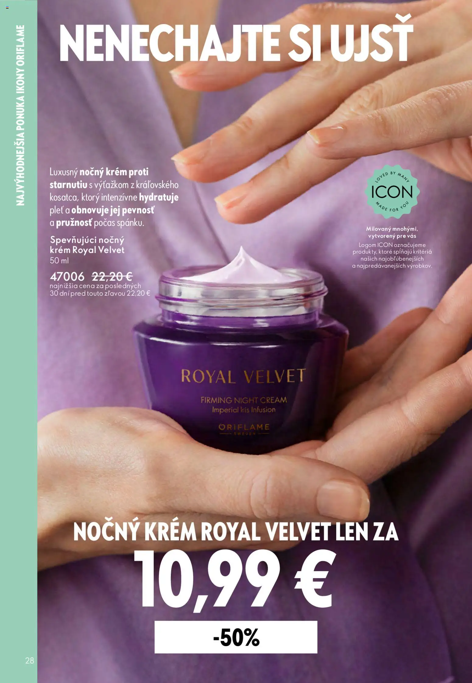 Nové Oriflame akcie – leták je platný od 04.03.2026 | Strana: 28 | Produkty: Krém
