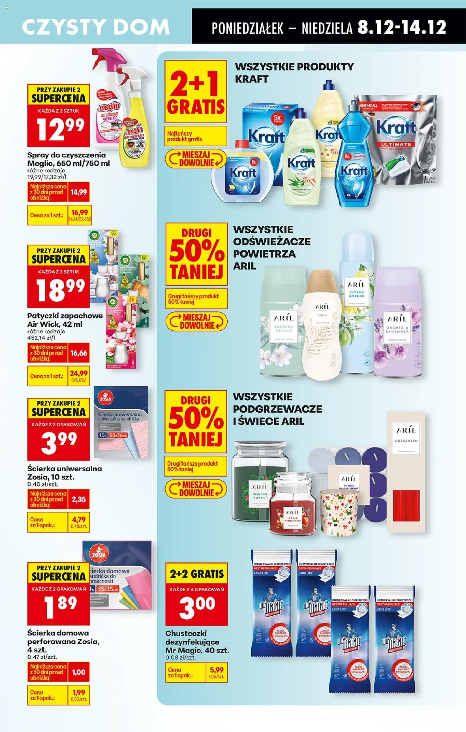 Biedronka gazetka od 08.12.2025 | Strona: 81 | Produkty: Meglio, Odświeżacze powietrza, Świece