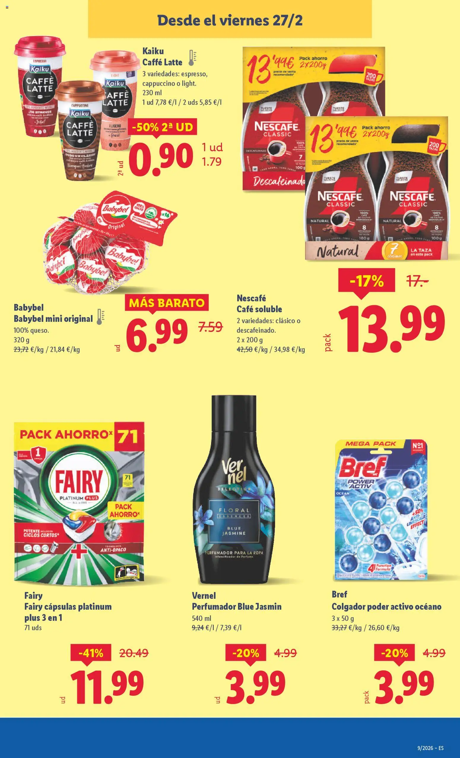 Lidl folleto │ válido desde el 23.02.2026 | Página: 27 | Productos: Café, Ropa, Μηχανή καφέ