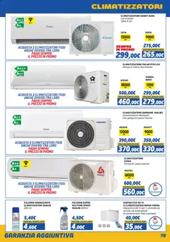Anteprima del volantino Orizzonte Elettrodomestici catalogo valido a partire dal 01.11.2025 | Pagina: 75 | Prodotti: Climatizzatore, Smartphone, Condizionatore, Samsung