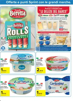Anteprima del volantino Carrefour volantino Market - Punti Sprint Payback valido a partire dal 07.04.2026 | Pagina: 2 | Prodotti: Prosciutto Crudo, Latte, Gioco, Bilancia