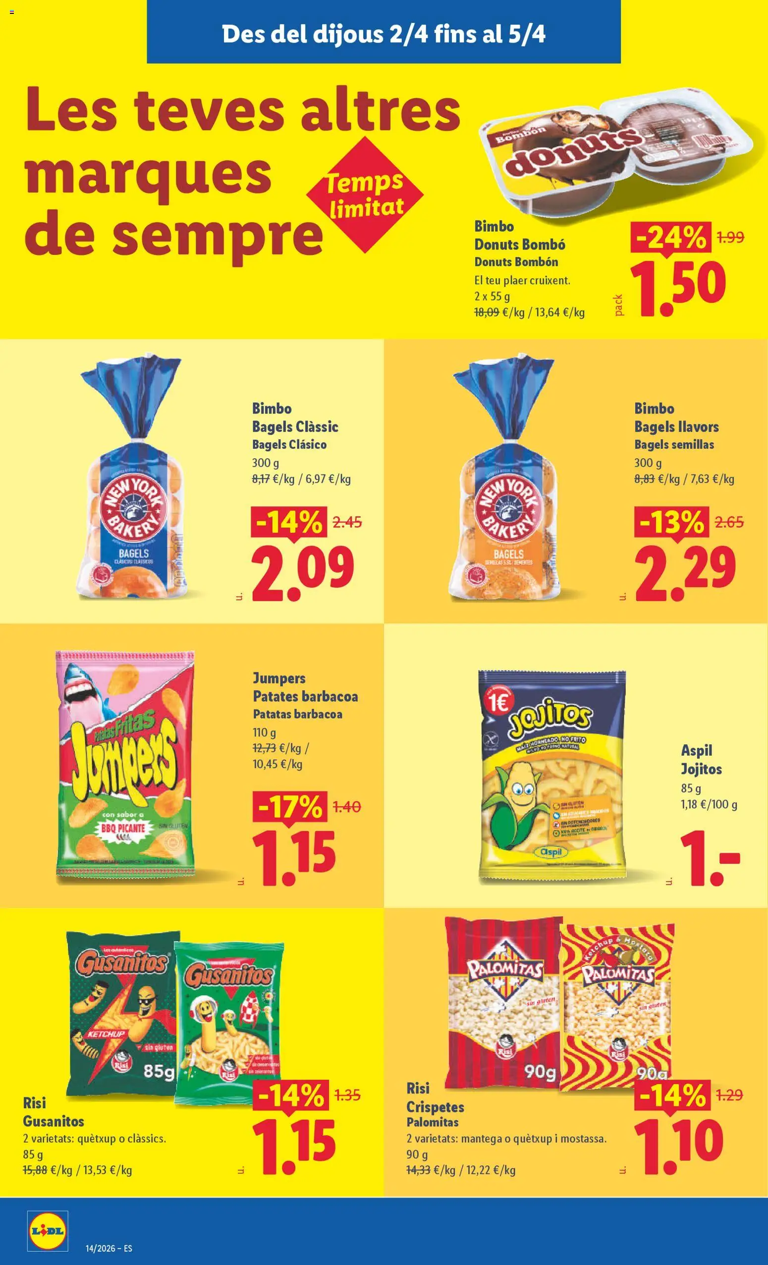 Lidl folleto │ válido desde el 30.03.2026 | Página: 38 | Productos: Barbacoa, Donuts