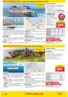 Netto Reisen Prospekt 	 - gültig ab dem 01.07.2025 | Seite: 8 | Produkte: Doppelbett, Bad, Telefon, Uhr