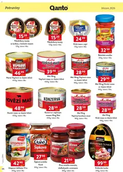 Náhled letáku Astur & Qanto leták - Velkoobchod 03/2026 od 01.03.2026 | Strana: 134 | Produkty: Hovězí, Vepřové maso, Utopenci, Krůtí maso