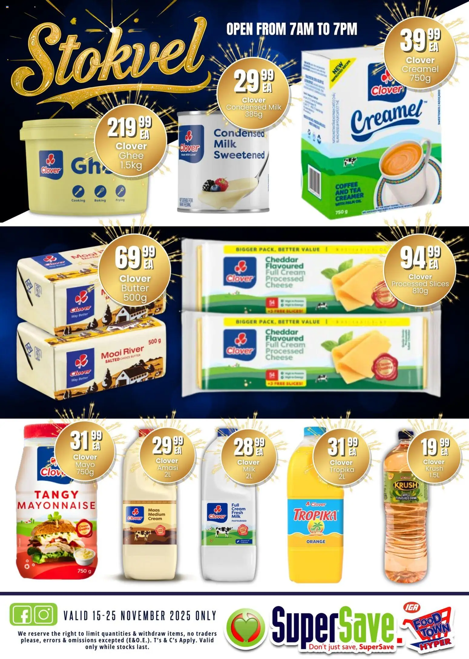New Super Save catalogue – valid from 15.11.2025 | Page: 34 | Products: Milk, Coffee, Tea, Cream