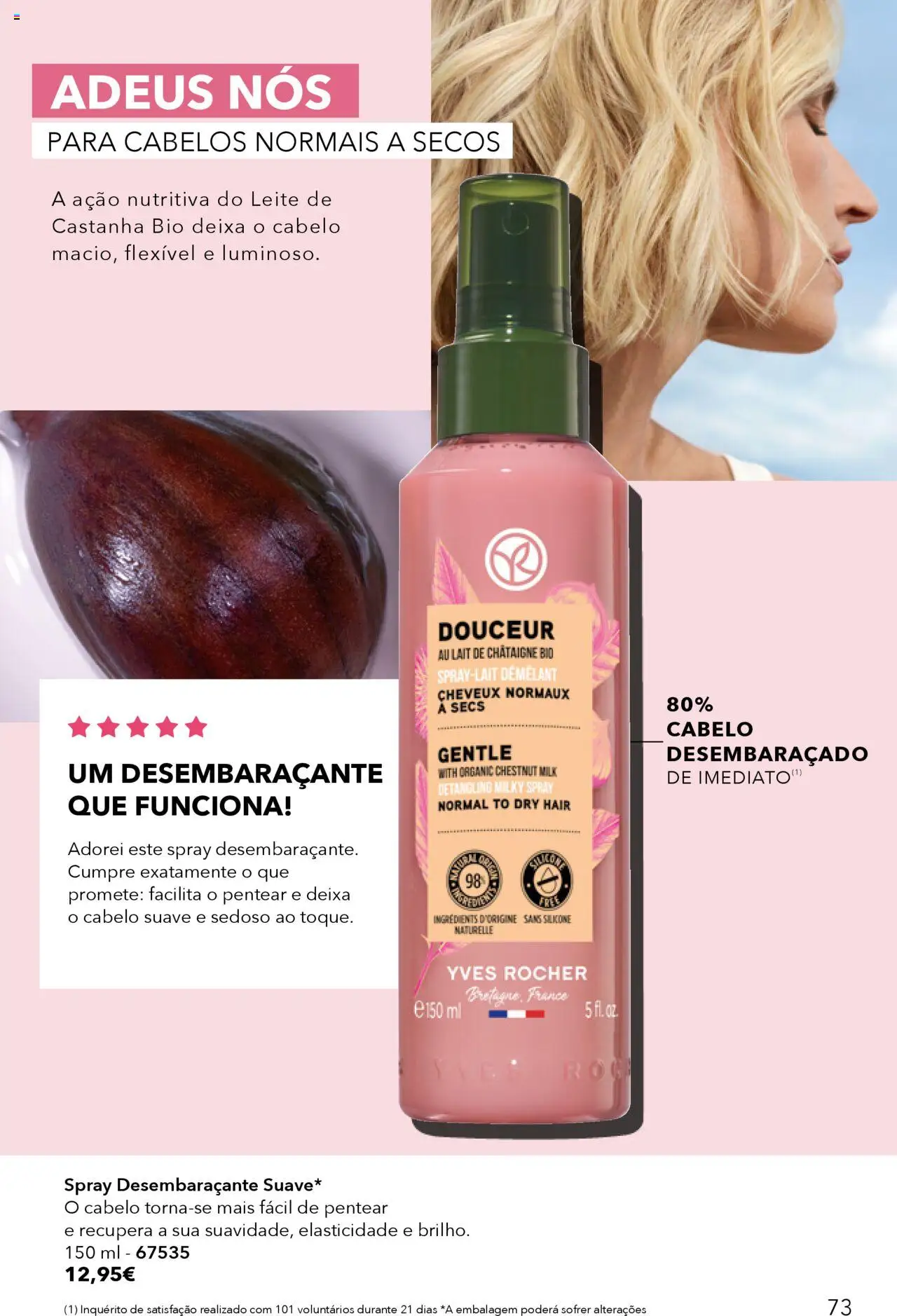 Yves Rocher catálogo 10 │ válido de 31.07.2025 | Página: 73 | Produtos: Leite