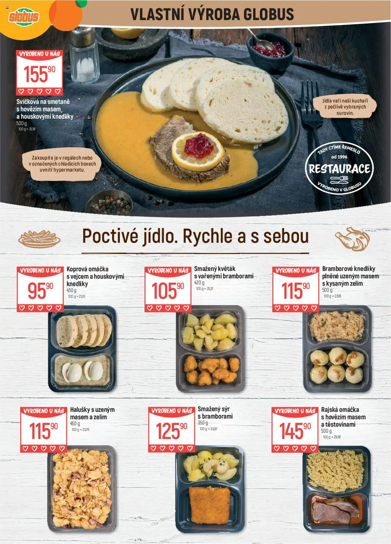 Globus leták od 27.08.2025 | Strana: 8 | Produkty: Globus, Sýr, Květák, Halušky