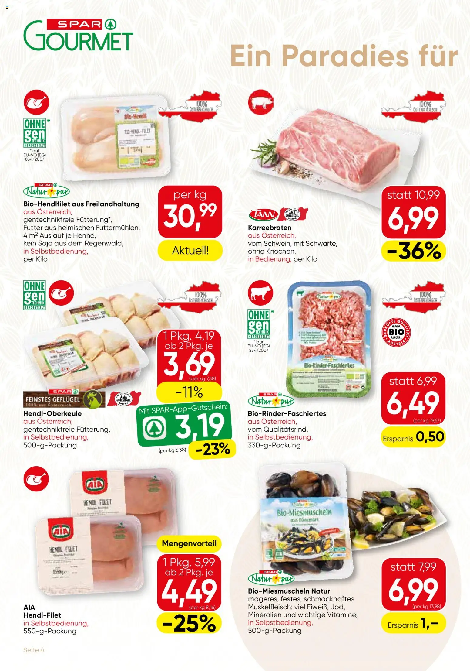 SPAR Gourmet Flugblatt gültig ab 08.01.2026 | Seite: 4