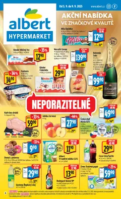 Náhled letáku Albert leták - Hypermarket od 03.09.2025