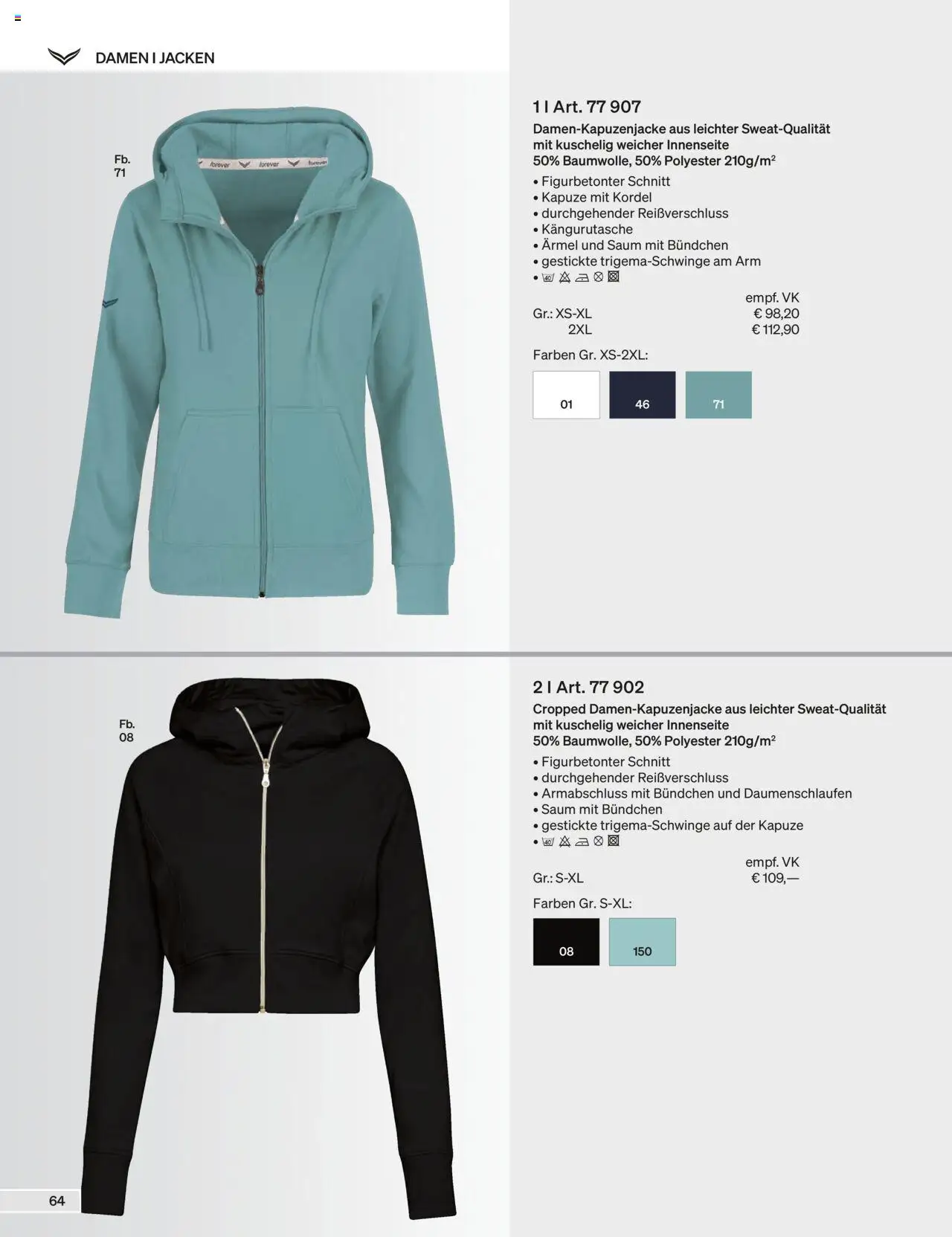 Trigema Prospekt 	 – gültig ab 01.09.2025 | Seite: 64