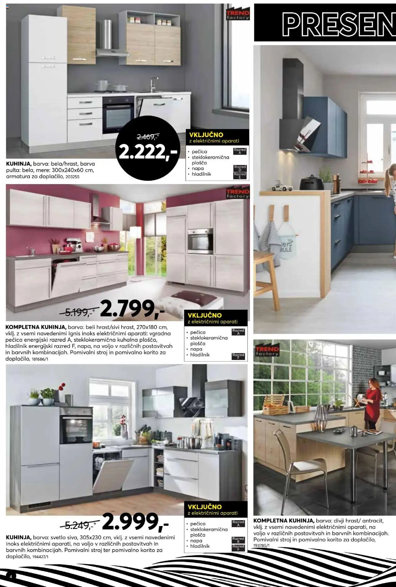 Dipo katalog │ velja od 20.08.2025 | Stran: 4 | Izdelki: Pomivalni stroj, Pomivalno korito, Vgradna pečica, Barva