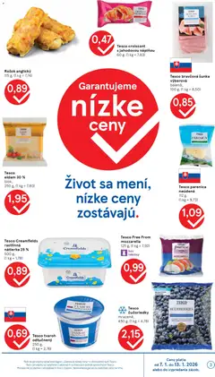 Tesco leták platný od 07.01.2026 | Strana: 3