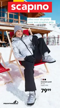 Scapino - Ski zonder acties - Voorbeeld van een folder van Scapino, geldig van 22.12.2025