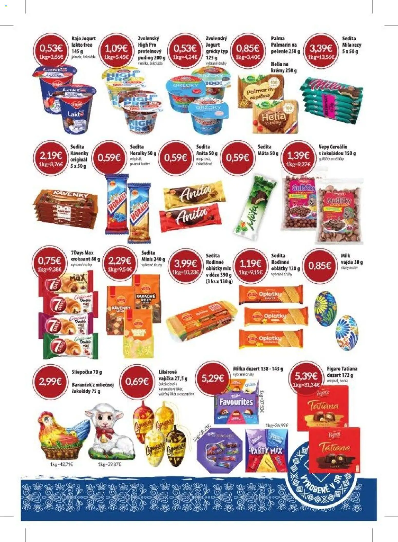 Nové KARMEN CBA akcie – leták je platný od 05.03.2026 | Strana: 5 | Produkty: Croissant, Cereálie, Milka, Horálky