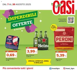 Anteprima del volantino Volantino Oasi	 valido a partire dal 07.08.2025
