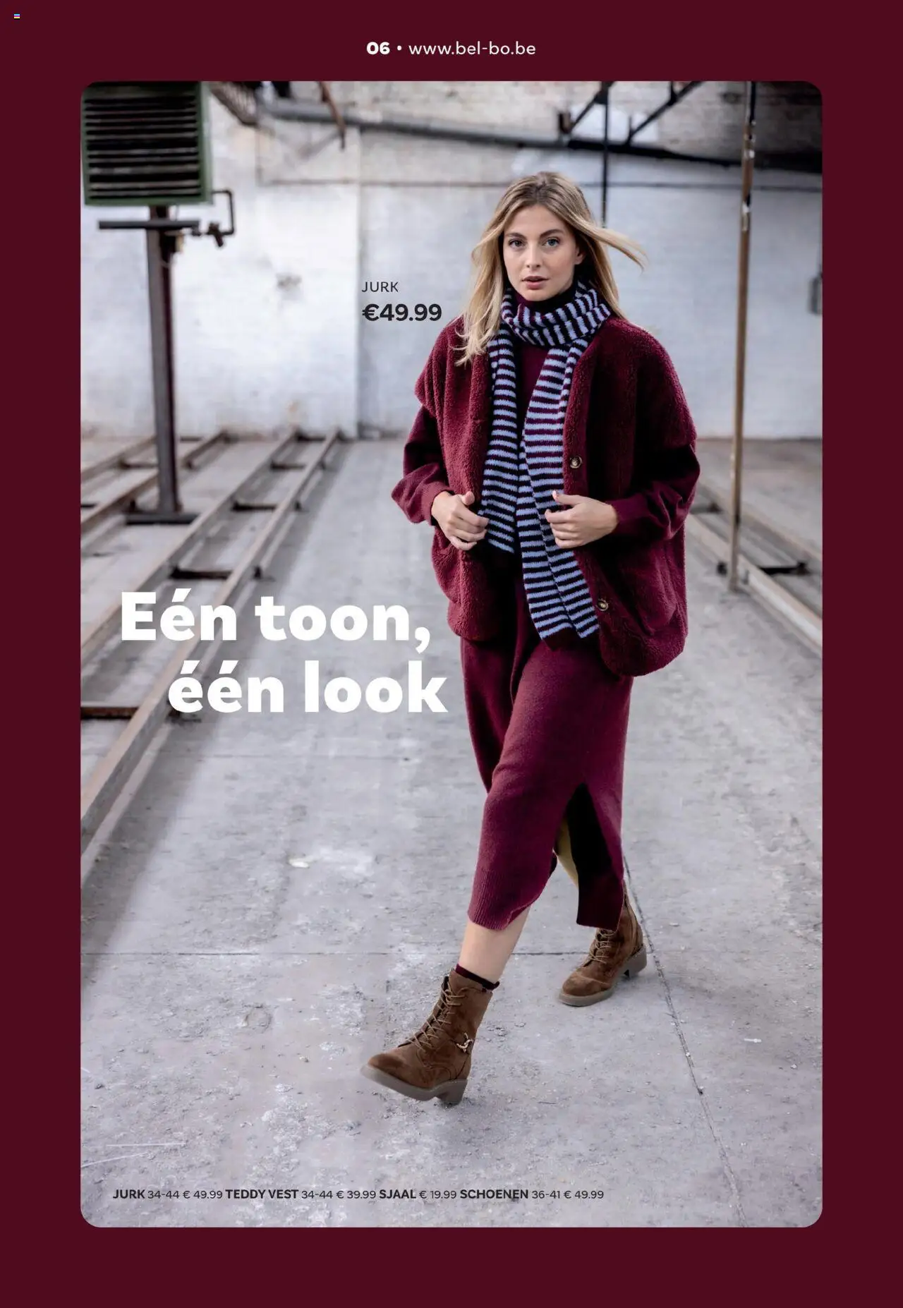 {H1} | Pagina: 6 | Producten: Schoenen, Sjaal, Jurk, Vest