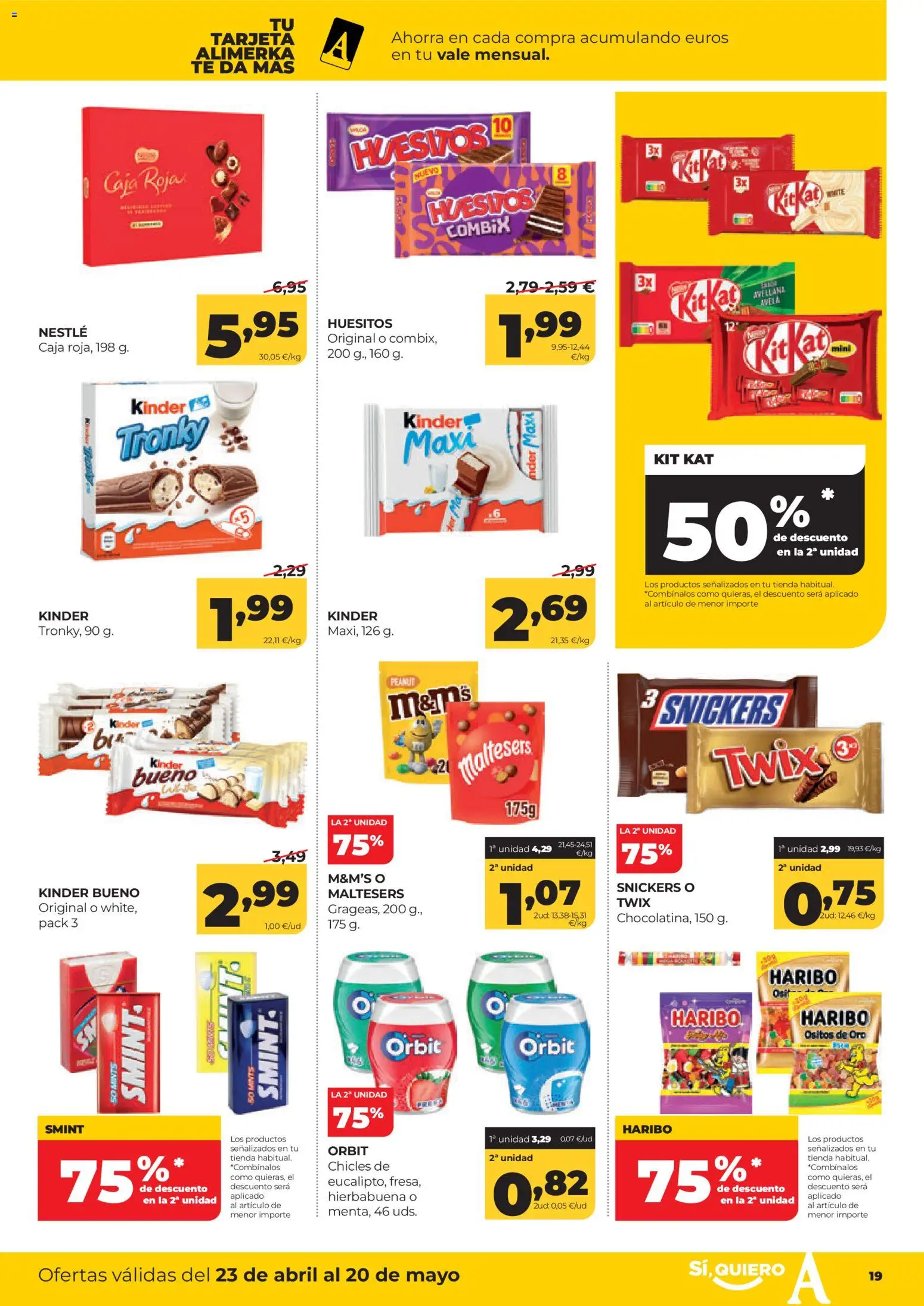 Alimerka folleto Castilla y León │ válido desde el 23.04.2026 | Página: 21 | Productos: Té, Caja