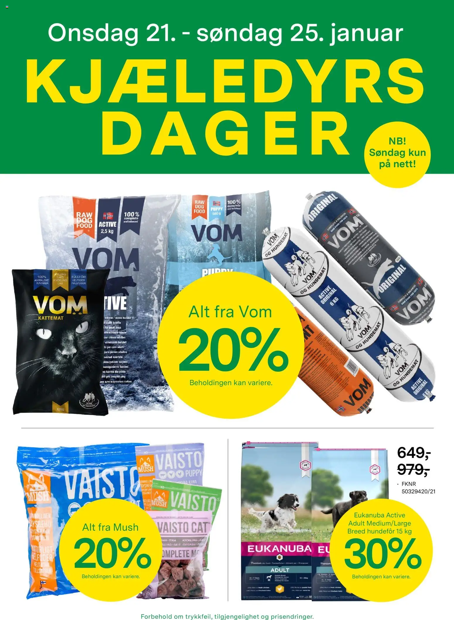 {H1} | Side: 7 | Produkter: Hundemat, Kattemat, Läpprimer, Combină frigorifică