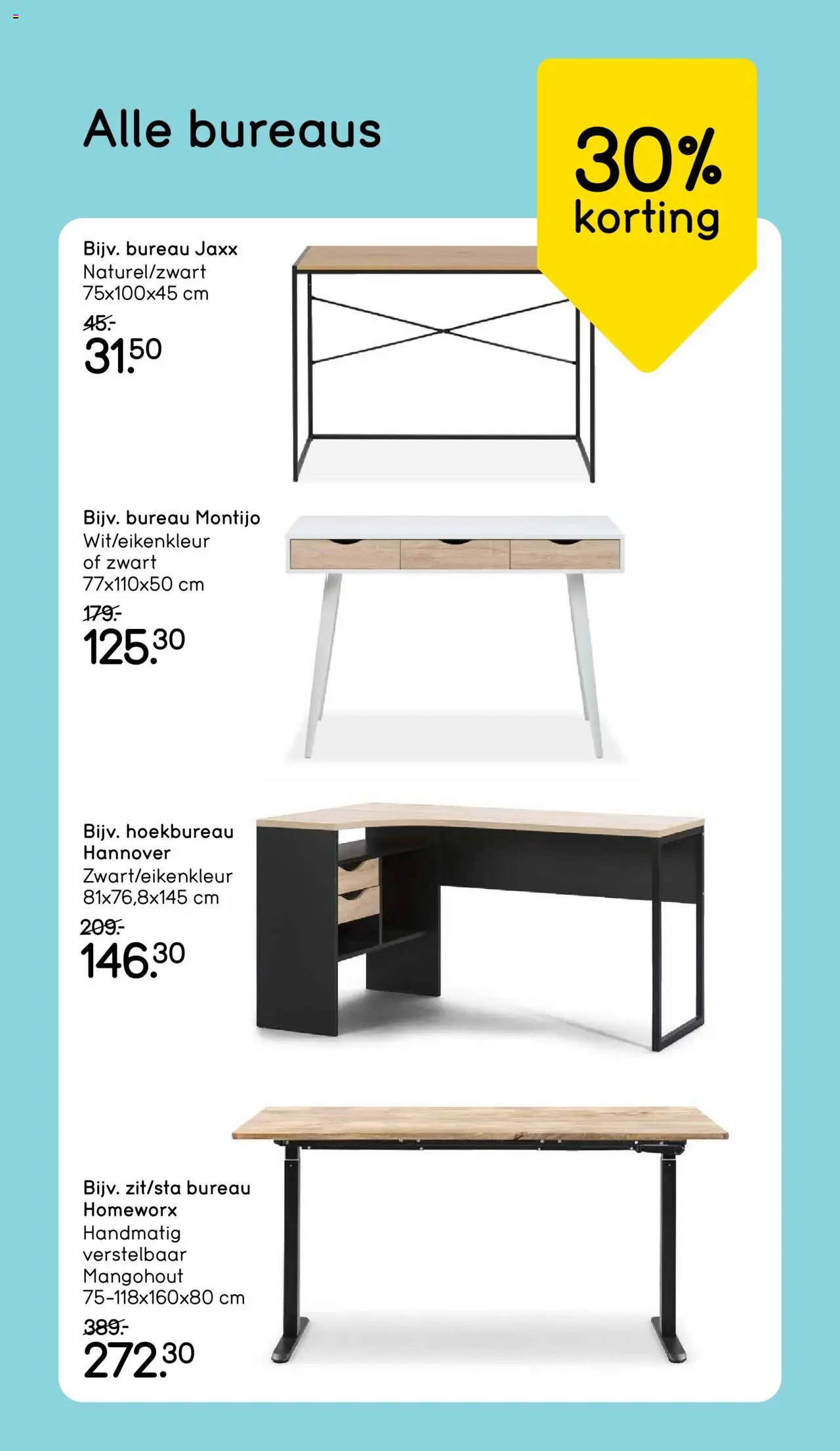 | Pagina: 2 | Producten: Bureau