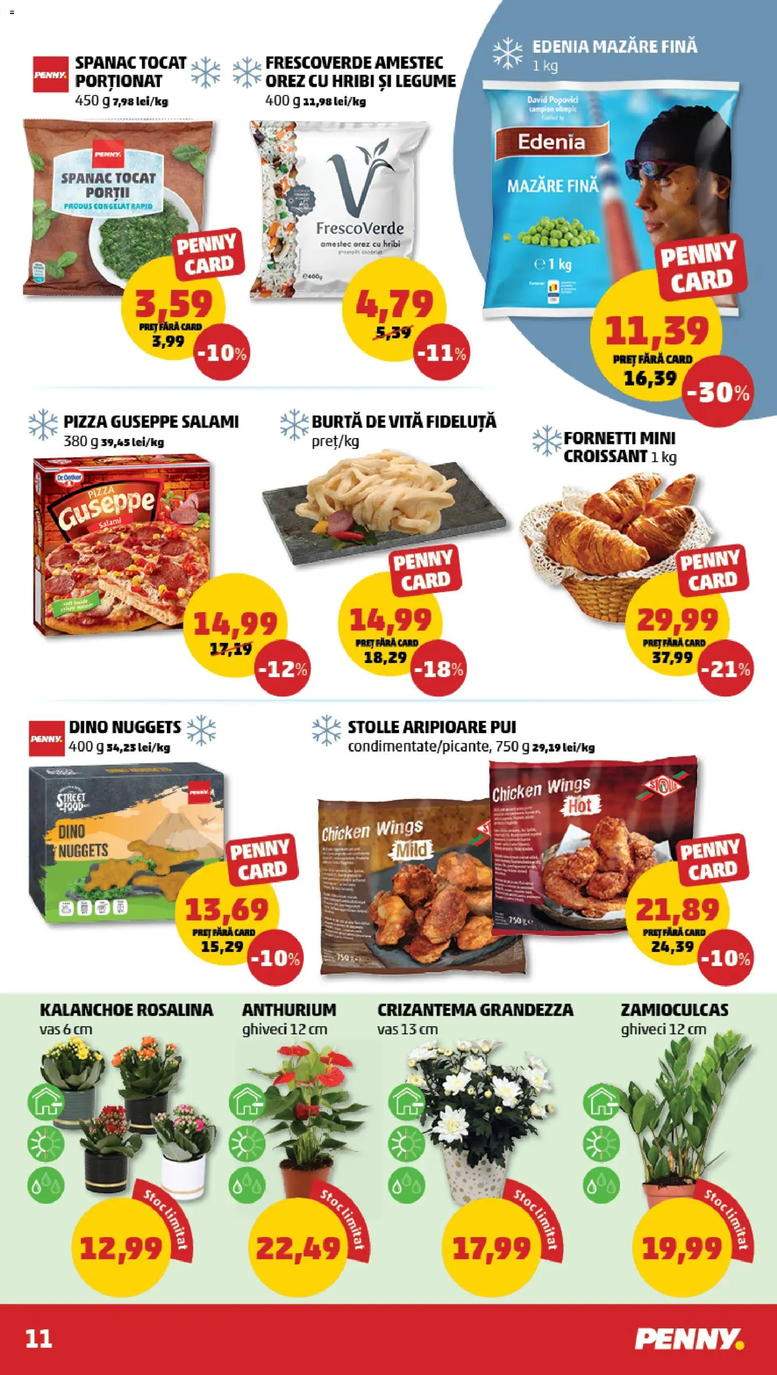 Noul catalog PENNY – valabil de la 19.11.2025 | Pagină: 11 | Produse: Mazăre, Ghiveci, Orez, Legume