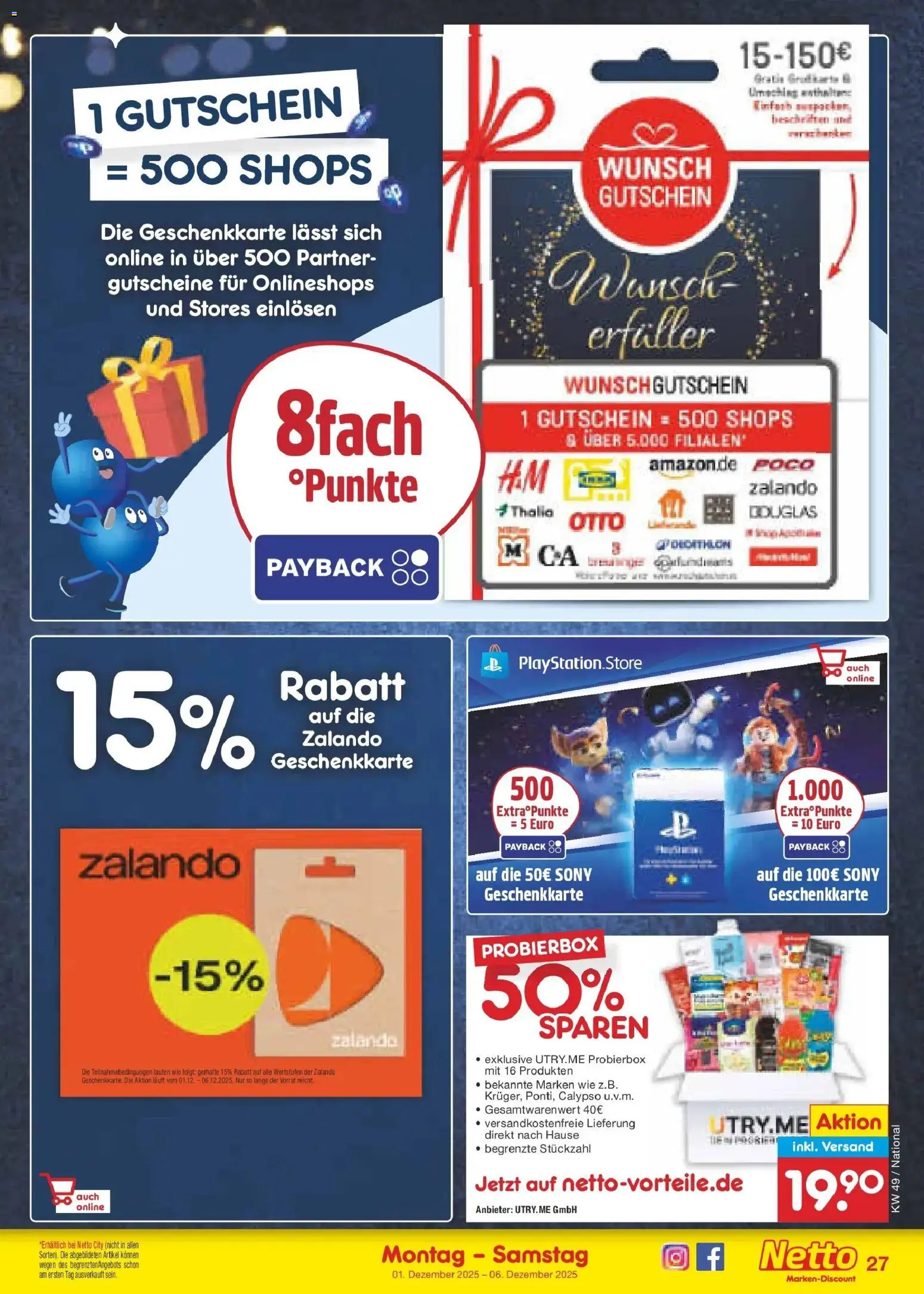 Netto Marken-Discount prospekt Katzweiler	 – gültig ab 01.12.2025 | Seite: 29 | Produkte: Sony
