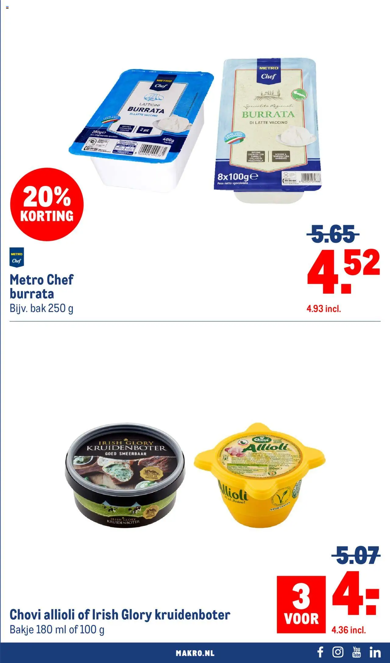  | Pagina: 25 | Producten: Mozzarella